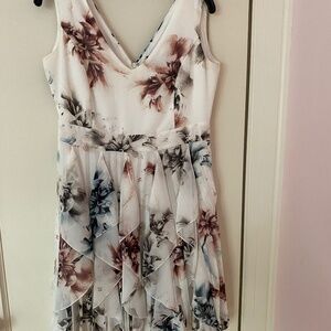 Le Chateau floral midi dress, size M